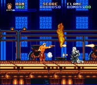 une photo d'Ã©cran de Super Star Wars - The Empire Strikes Back sur Nintendo Super Nes